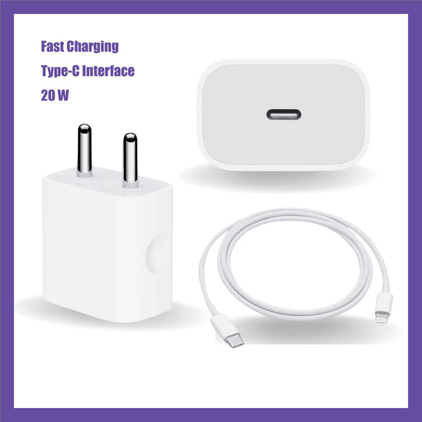 Apple 20W USB-C Power Adapter (Charger Only, Cable Not Included)