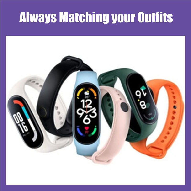 M7 Smart Fitness Tracker Band with Heart Rate Monitor